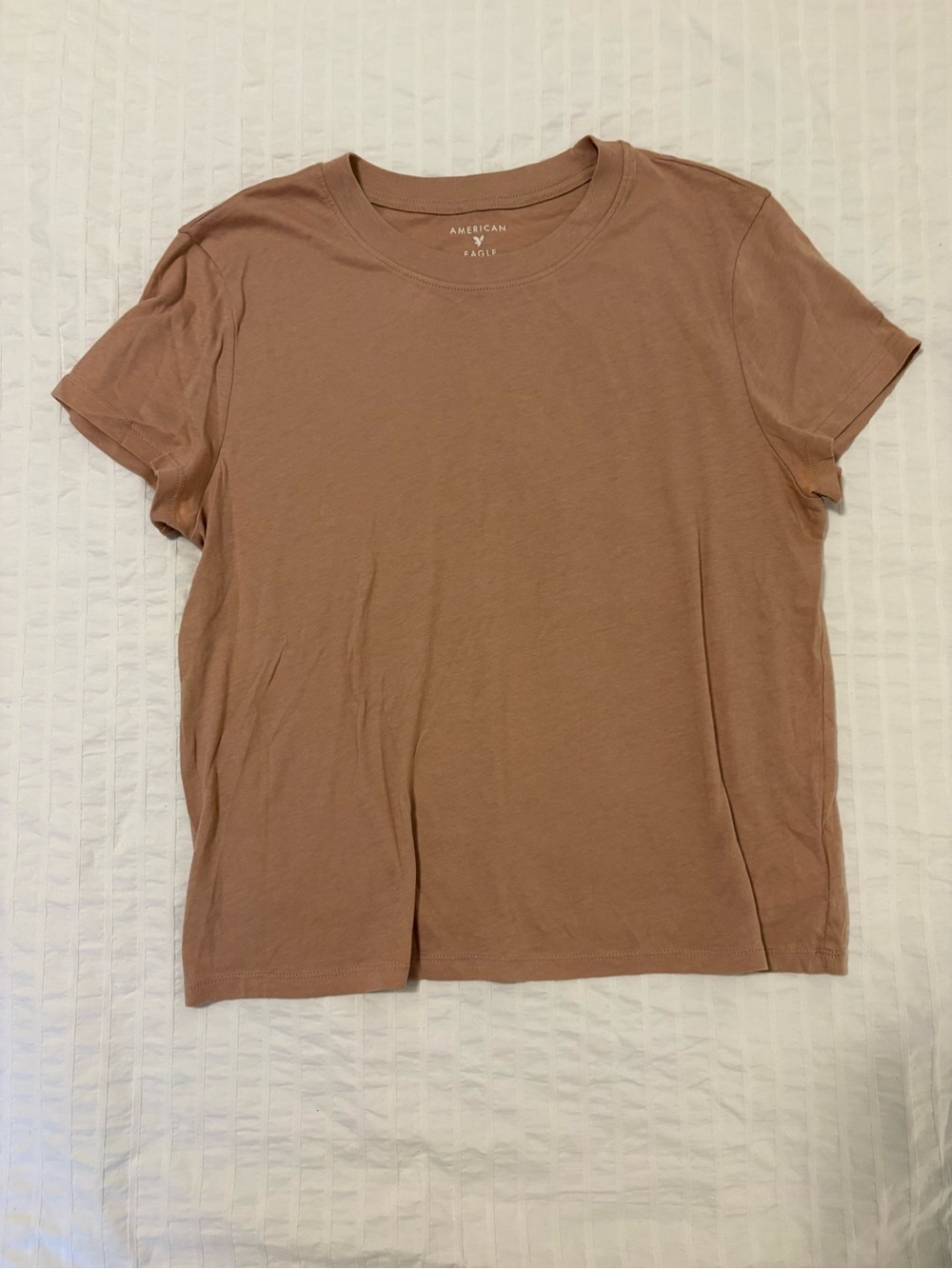 American Eagle Short Sleeve Tee - Dusty Rose